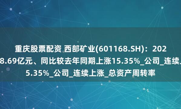 重庆股票配资 西部矿业(601168.SH)：2025年中报净利润为18.69亿元、同比较去年同期上涨15.35%_公司_连续上涨_总资产周转率
